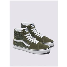 Vans VN0007NSBGK1 SK8-Hi Yeşil Erkek Süet Lifestyle Ayakkabı
