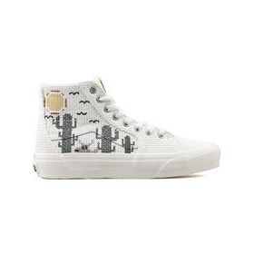 Vans VN0009Q0FS81 SK8-Hi Tapered VR3 Beyaz Kadın Günlük Ayakkabı