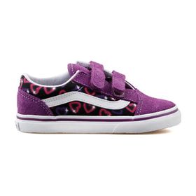 Vans VN000CRWBJD1 Mor Old Skool V Bebek Günlük Ayakkabı