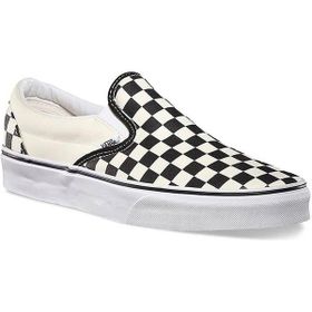 Vans VN000EYEBWW1 Classic Slip On Beyaz Siyah Unisex Günlük Ayakkabı