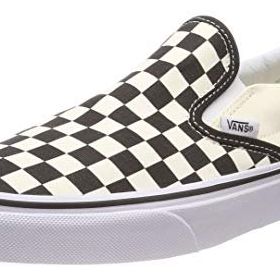 Vans VN000EYEBWW1 Classic Slip On Beyaz Siyah Unisex Günlük Ayakkabı
