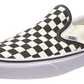 Vans VN000EYEBWW1 Classic Slip On Beyaz Siyah Unisex Günlük Ayakkabı