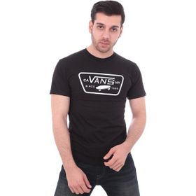 Vans VN000QN8Y281 Siyah Full Patch Erkek T-Shirt