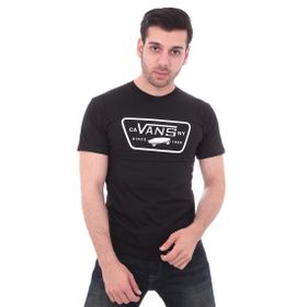 Vans VN000QN8Y281 Siyah Full Patch Erkek T-Shirt