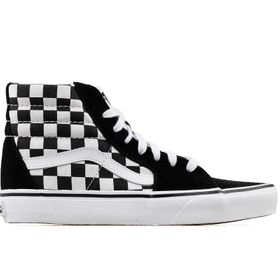 Vans VN0A32QGHRK1 Ua Sk8-Hi W Siyah Beyaz Kadın Lifestyle Ayakkabı
