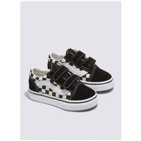 Vans VN0A38JNP0S1 TD Old Skool V Siyah Erkek Bebek Yürüyüş Ayakkabısı