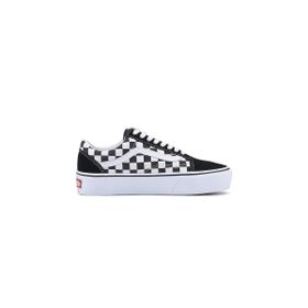 Vans VN0A3B3UHRK1 Ua Old Skool Platform Siyah Beyaz Kadın Lifestyle Ayakkabı