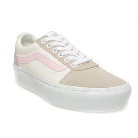 Vans VN0A3TLC Wm Ward Platform Sneakers Bej Unisex Spor Ayakkabı