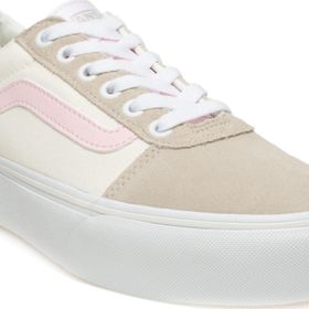 Vans VN0A3TLC Wm Ward Platform Sneakers Bej Unisex Spor Ayakkabı