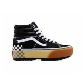 Vans VN0A4BTWVLV1 UA SK8 HI Stacked Siyah Kadın Günlük Ayakkabı