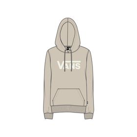 Vans VN0A5HNP2N11 Bej Wm Drop V Logo Hoodıe-B Kadın Sweatshirt