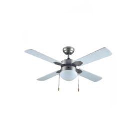 Vanti KCF283 60 W 4 Kanatlı Lambalı Avizeli İpli Dekoratif Tavan Vantilatör