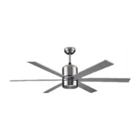 Vanti KCF286 60 W Açık Gri Ahşap Metal Tavan Vantilatörü