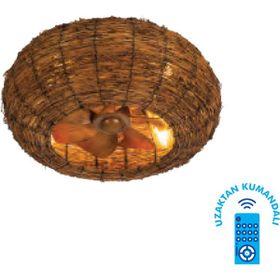 Vanti KCF300-Hasır Kahverengi Tavan Vantilatörü