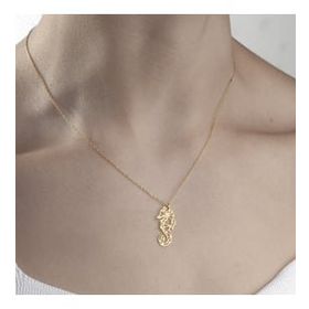 Vaoov 925 Ayar Denizatı Gümüş Kolye