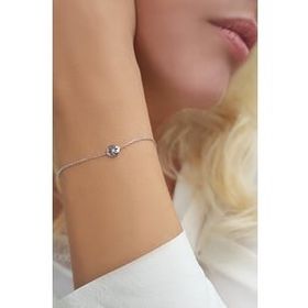 VAOOV 925 Ayar Gümüş Kutup Yıldızı Bileklik