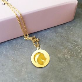 VAOOV 925 Ayar Gümüş Oğlak Burcu Kolye
