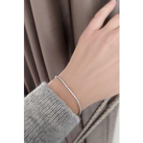 VAOOV 925 Ayar Gümüş Su Yolu Bileklik