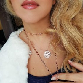 Vaoov 925 Ayar Kar Tanesi Gümüş Kolye