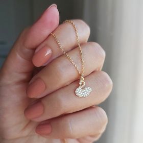 Vaoov 925 Ayar Renkli Kuğu Gümüş Kolye