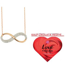 Vaoov 925 Ayar Sonsuzluk Gümüş Kolye