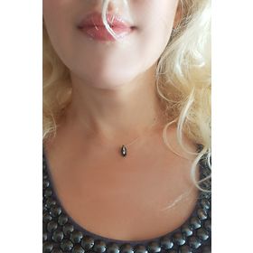 Vaoov Swarovski Taşlı Gümüş Hayalet Kolye