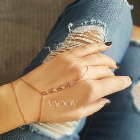 VAOOV Taşlı Şahmeran Bileklik