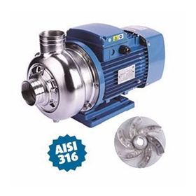 Varan DWK200T Açık Çarklı Komple Paslanmaz 316 2 Hp 14 mss 35 m3/H Santrifüj Pompa Trifaze