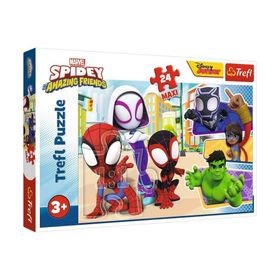 Vardem 14348 Maxi Spidey and His 24 Parça Çocuk Puzzle