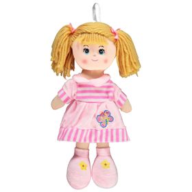 Vardem 30 cm Pembe Bez Bebek