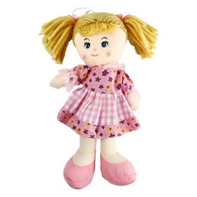 Vardem 30 cm Pembe Bez Bebek
