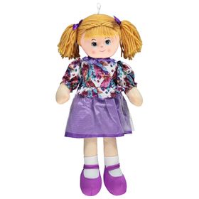 Vardem 50 cm Mor Bez Bebek