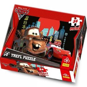 Vardem 54097 Cars 2 54 Parça Mini Puzzle