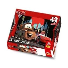 Vardem 54097 Cars 2 54 Parça Mini Puzzle