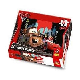 Vardem 54097 Cars 2 54 Parça Mini Puzzle