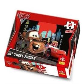Vardem 54097 Cars 2 54 Parça Mini Puzzle