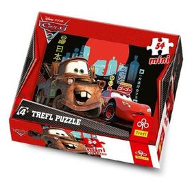 Vardem 54097 Cars 2 54 Parça Mini Puzzle