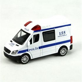 Vardem 588A-POL Çek Bırak 1:30 Işıklı Sesli Polis Arabası