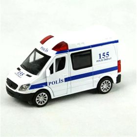 Vardem 588A-POL Çek Bırak 1:30 Işıklı Sesli Polis Arabası