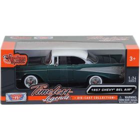 Vardem 73228AC 1957 Chevy Bel Air Yeşil Model Araba