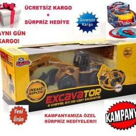 Vardem Büyük Kepçe Kumandalı Araba