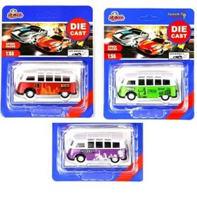 Vardem Die Cast Çekbırak Metal Otobüs Oyuncak