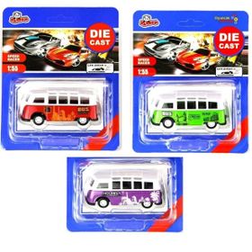Vardem Die Cast Çekbırak Metal Otobüs Oyuncak
