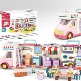 Vardem G0021 Kutulu Sesli Aksesuarlı Açılıp Katlanabilir Karavan Ev