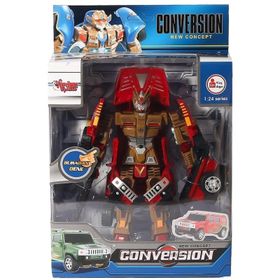 Vardem HW-899-1-2-5 / KRM Işıklı Sesli Dönüşebilen Kırmızı Robot