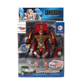 Vardem HW-899-1-2-5 / KRM Işıklı Sesli Dönüşebilen Kırmızı Robot