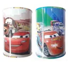 Vardem K-E5 Mickey-Minnie-Cars-Prenses Metal Kalpli Kumbara