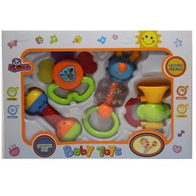 Vardem N1465L-SL84800-4A 4 Parça Hayvan Figürlü Çıngırak Seti