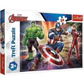 Vardem Oyuncak 14321 Marvel 24 Parça Maxi Çocuk Puzzle
