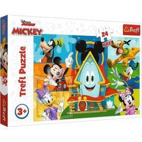 Vardem Oyuncak 14351 Maxi Mickey Mouse 24 Parça Çocuk Puzzle